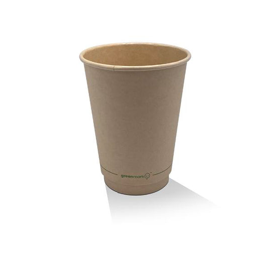 PAC Trading ABC12D - 12oz Aqueous Coated Bamboo DW Cup 500pc/ctn