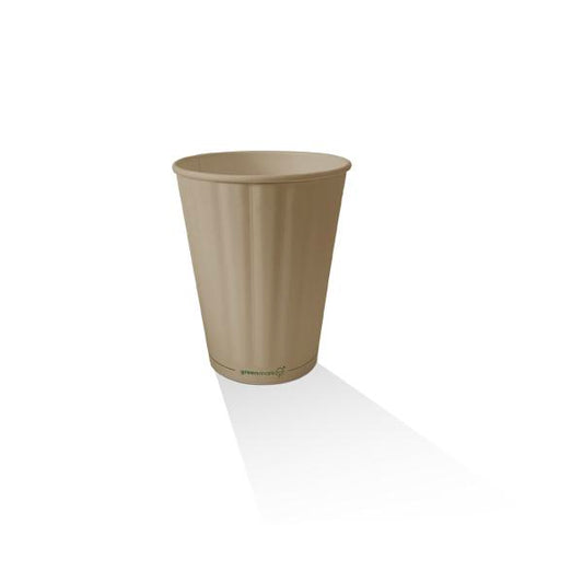 PAC Trading ABC8ED - 8oz Aqueous Coated Bamboo Embossed DW Cup 1000pc/ctn