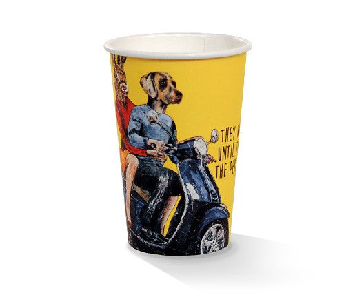 Pac Trading APC10S 10oz PLA Coated SW Cup/Art-Print 80 x 56 x 110mm CARTON