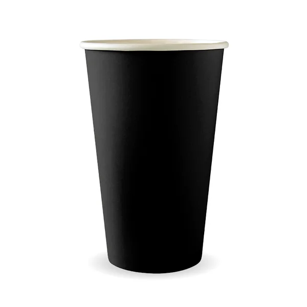 BioPak BC-16B - 510ml / 16oz Black Single Wall Hot Cup