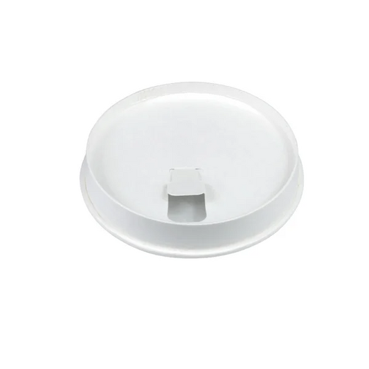 BioPak BCL-90C-PAPER-F - 90mm Large Paper Flat Hot Cup Lid