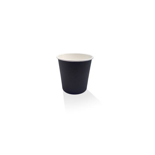 PAC Trading BSW4 - 4oz PE Coated Black SW Cup 1000pc/ctn